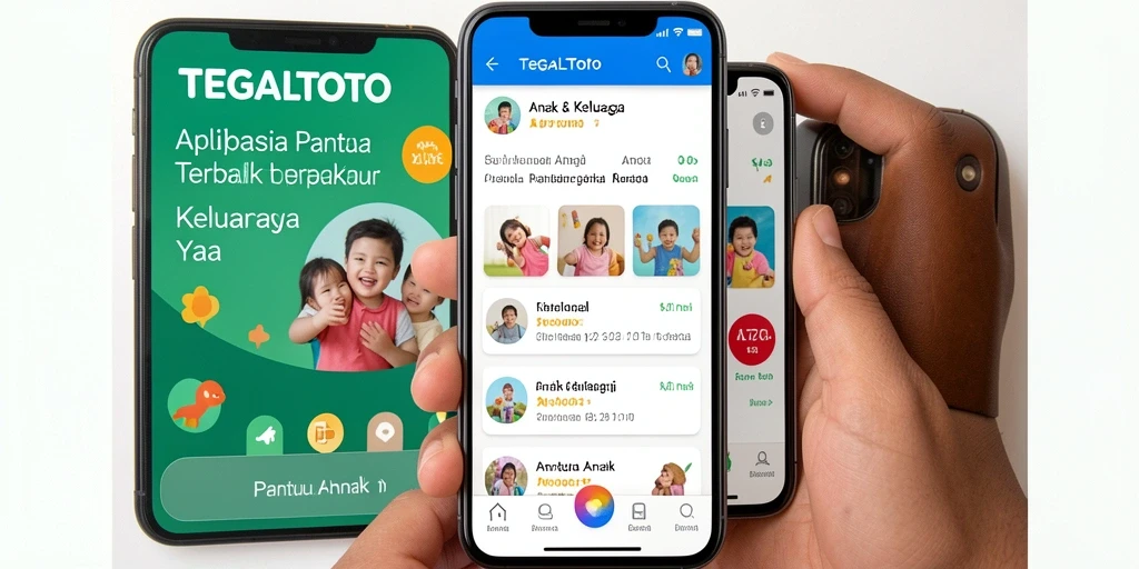 Antarmuka TEGALTOTO yang ramah pengguna untuk pemantauan anak.