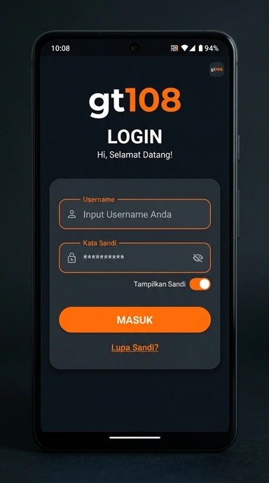 Masuk Akun gt108 untuk Pengguna Android Indonesia