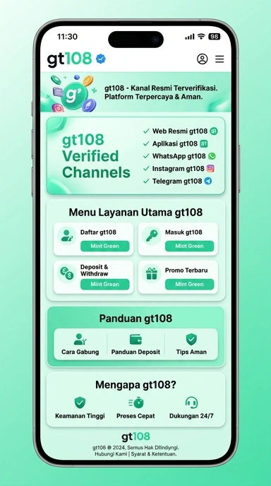 Kanal Resmi gt108 untuk Pengguna Android Indonesia